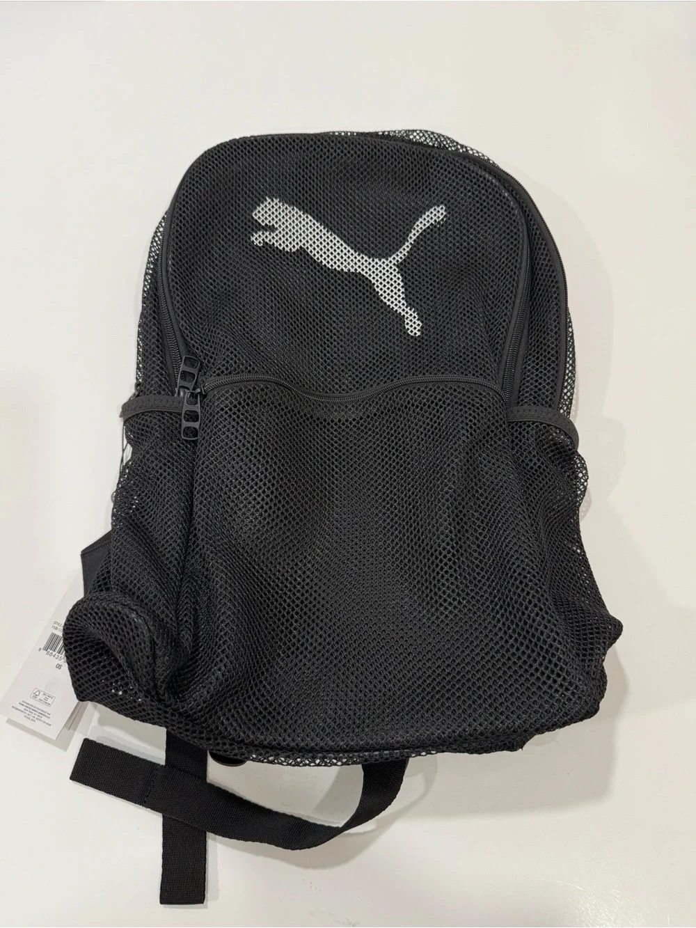NWT PUMA Evercat Emulator Mesh Backpack - Black/White